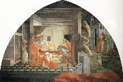 Fra Filippo Lippi The Birth and Infancy of St Stephen oil painting artist